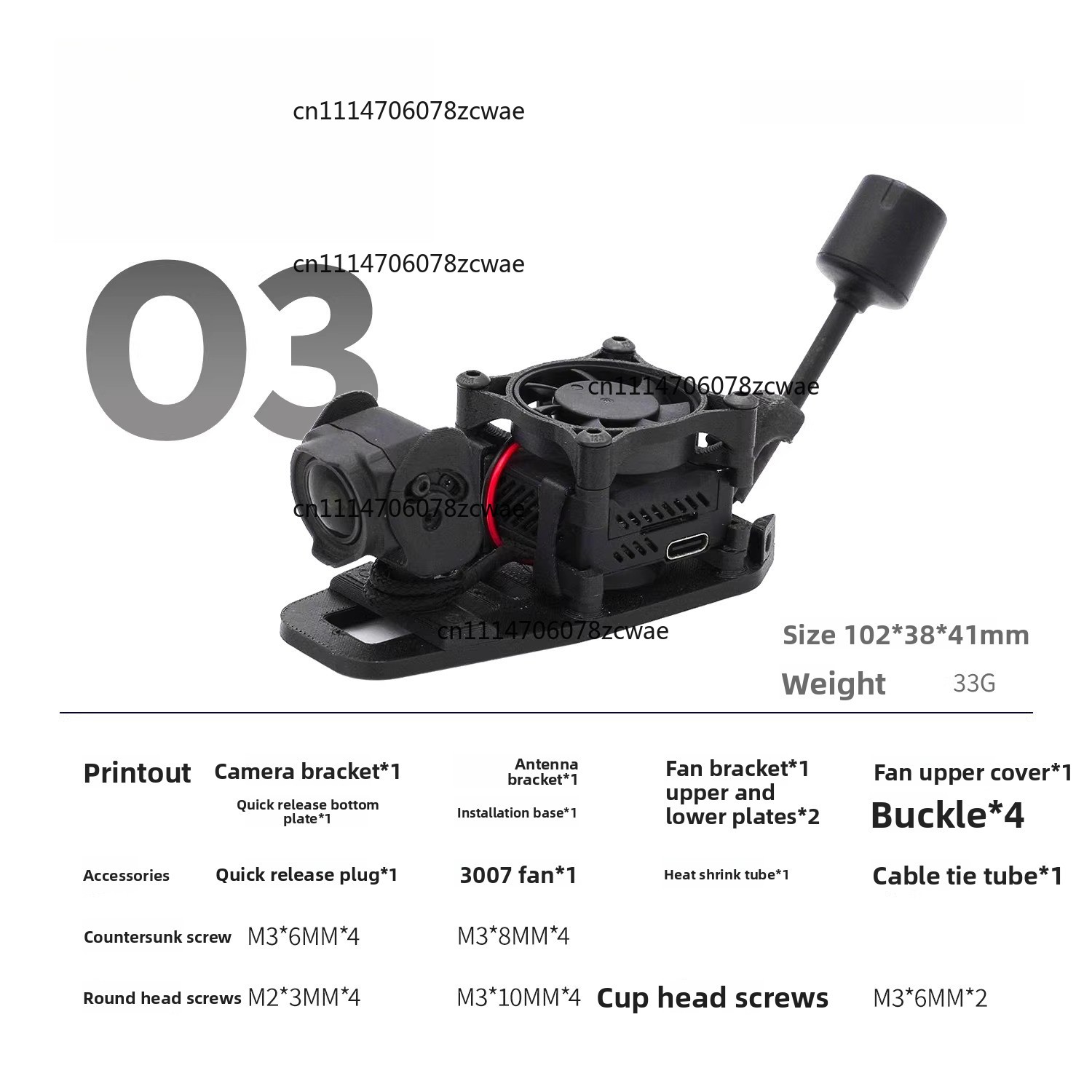 ZOCI-O3 O4 HD Transmission Coo - Drone Kit Racing review and price