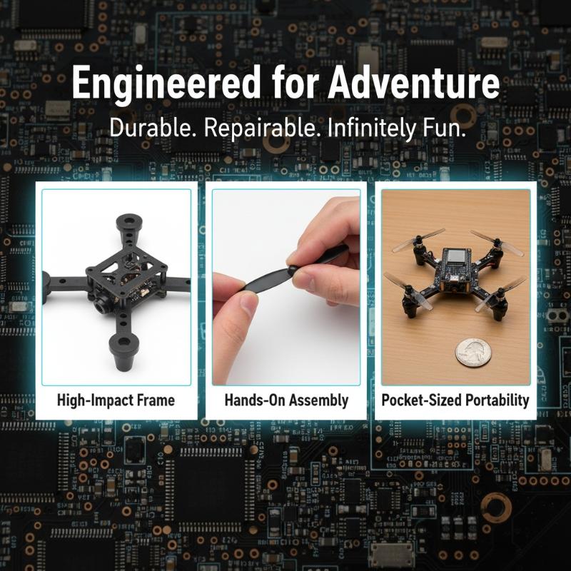 E1 ESP32 Open‑Source Mini Dron - Drone Kit Parts Included review and price