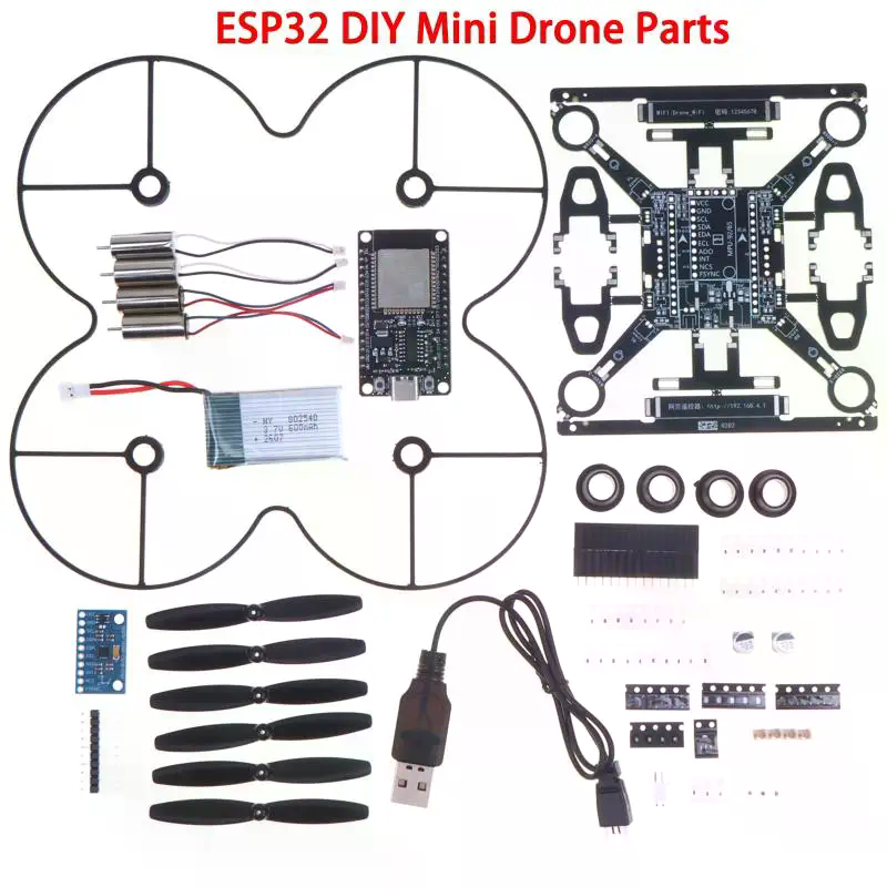 ESP32 Open‑Source Mini Drone K - Drone Kit Octocopter review and price